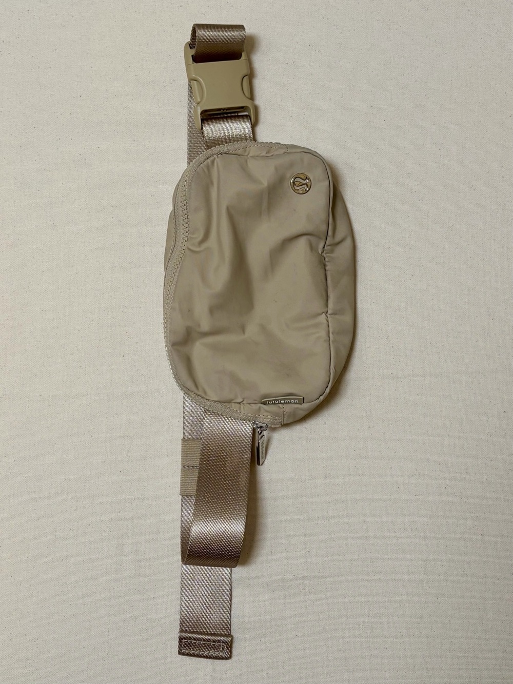 lululemon athletica Taupe Crossbody Belt Bag